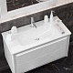 Opadiris Мебель для ванной Луиджи 100 подвесная белая матовая – фотография-20